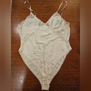 Vintage Satin Lingerie Bodysuit